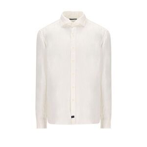 FAY Men's Classic Linen Shirt Men WHITE Shirts